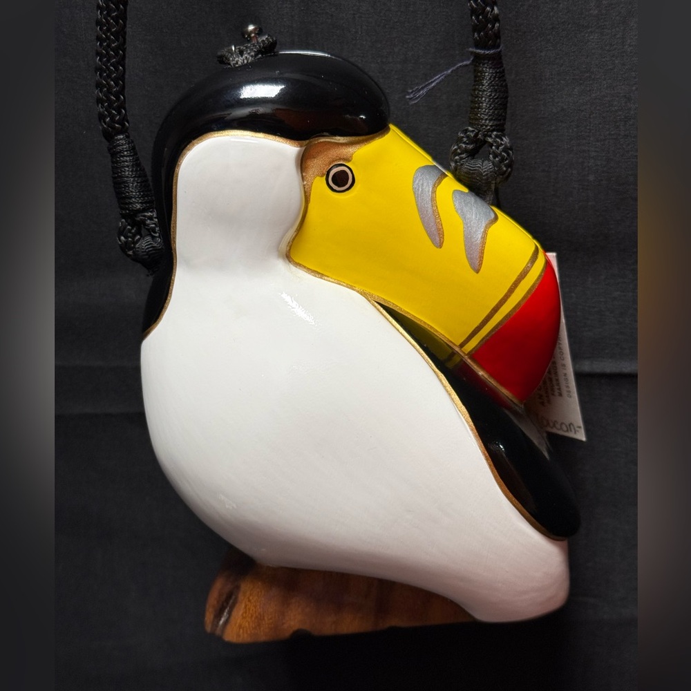 NWT Timmy Woods Toucan Purse-Signed by the Artist!